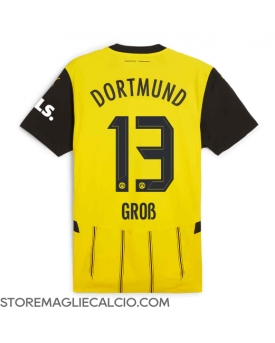 Borussia Dortmund Pascal Gross #13 Maglia Gara Casa Repliche 2024-25 Maniche Corte
